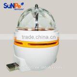 2016 Hot Sale Mini Laser Magic Ball Bulb RGB Led Full Color Rotating Lamp Quality Choice thumbnail-4