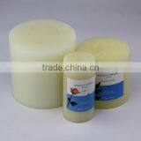 Large White Tall Pillar Candles thumbnail-6