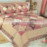 Brand New Style Pretty Flowers Bedding Set Patchwork Quilt Cotton Quilt Quality Choice thumbnail-5