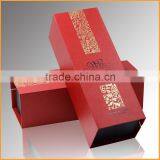 Custom Design Elegant Kraft Paper Wine Box Wholesale
