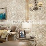 Best Selling 2016 Home Wallpaper Decoration Wallpaper Damask