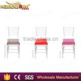 Colored Wedding Clear Crystal Hall Banquet Chairs,crystal Tiffany Chiavari Chair