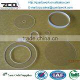 ROUND THIN OPTICAL QUARTZ GLASS PLATE/RING thumbnail-2