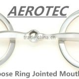 Horse Equipment Loose Ring Jointed Mouth Horse Bits