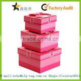2014 Sweet Pink Various Size Paper Gift Box/paper Candy Box/paper Packing Box thumbnail-1