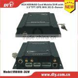 2015 Professional Fleet Management 8 Channel 3g Sim Card Bus Dvr,gps Tracker Dvr,VR8808-3G
