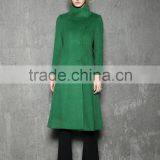 Green Long Coat Winter Coat Wool Jacket Army Coat thumbnail-4