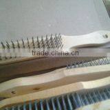 Wooden Handle Wire Brush thumbnail-5