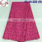 CL14-222 African Style French Lace Fabric Market in China, Multi-color Net Tulle Lace Fabric thumbnail-6