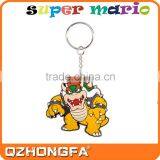 Hot Sell Mario Series 3D Rubber Keychain thumbnail-5