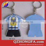 2014 Brazil World Cup Brazil T-shirt 3D PVC Key Ring thumbnail-1