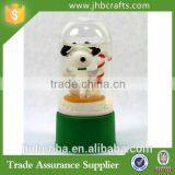 Set of Egg Shaped Easter Bunny Rabbits Snow Globe thumbnail-5