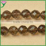 14mm AAA Faceted Round Natural Smoky Quartz Stone Price, Smoky Quartz thumbnail-2
