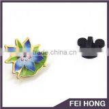 Custom Design Fancy Flower Shape Pin Badge thumbnail-2