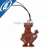 Rabbit shape pvd reflective safety key accessories