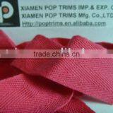 Red Coloured Natural Cotton Webbing thumbnail-1