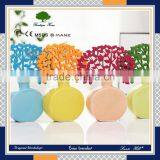 Decorative Glass Bottle Reed Diffuser Air Freshener Container, Floral Decorative Flower Sticks Reed Diffuser