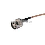 RP-TNC Male Female Pin to SMB Jack Right Angle Pigtail Cable RG316 for Wireless thumbnail-2