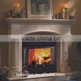YN-050 Steel Plate Wooden Fireplace thumbnail-2