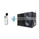 TP-WIRELESS 2.4GHz Wireless Classroom Speaker System Wireless Microphone and Brown Speaker for Classroom /Church/Conference Room