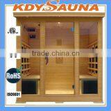 Clear Full Galss 4 People Far Infrared Sauna thumbnail-1