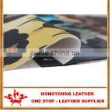 Printed Leather Artificial for Plastic Bags, Cosmetic Bag,sport's Bag Customized to Your Request