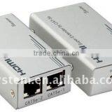 HDMI Super Extender by Cat-5E/6 Cable, Cat5 X1,HDMI Extender to 60m thumbnail-1