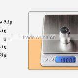 Brushed Stainless Steel High Accuracy Jewelry Scale 0.1g thumbnail-6
