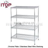 Commercial Stainless Steel Wire Shelving(4 Tiers)