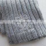 winter knit man hijab with a cute pattern