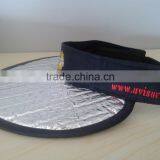 Wide Bill Topless Sun Visor Cap thumbnail-2