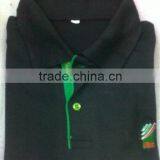 Promotional T Shirt With Embroidery Good Qulity Black thumbnail-1