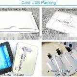 Custom Promotional Business Card USB Flash Drive Gift, Full Body Painting Black Blank Credit Card Memory Stick Bulk Wholesale thumbnail-6