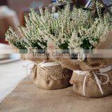 Wholesale DIY Material Burlap Ribbon for Floral Arrangement thumbnail-1