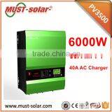 Off Grid Pure Sine Wave 3200W Solar Panel Connecting 48V 6kw Solar Inverter Price thumbnail-1