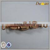 Rhinestone Shoe Ornament With Alloy Chain for Slipper Sandal thumbnail-4