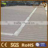Color Mexed Natural Wood Grain Composite Lumber Wood Decking Materials