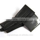 Baellerry Men Leather Wallet With Zipper Pocket thumbnail-4