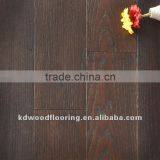 Stained Dark Brown Slicing White Oak Multi-layer Engineered Wood Flooring thumbnail-1