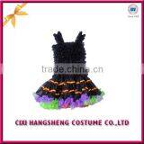 Many Sweet Style Children Summer Honeybee Chiffon Fluffy Girl Frock thumbnail-1