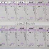 Guangzhou Manufacturer High Quality Custom Design Clear Bottles Labels Self-adhesive Label