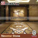 World-class Lobby Granite Marble Flooring Design