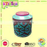 Caddy Round Tea Tin Box