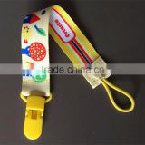 Cute baby pacifier clip plastic pacifier clip baby games baby food pictures pacifier clip