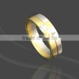 Woman Wedding Crystal Gold Jewelry Rings
