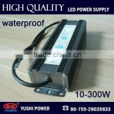 high efficiency constant current waterproof DC30-54V 6000mA 300W led lighting power supply