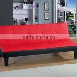 Modern Design Faux Leather Simple and Foldable Sofabed thumbnail-1