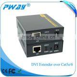 Newest 60M DVI KVM Extender Over Cat5e/6 With Mini USB Cable With 1080P thumbnail-1