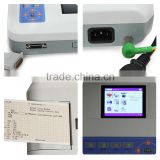 CE and ISO13485 White Color High Resolution TFT Color LCD Portable Digital 3-channel Electrocardiograph thumbnail-6