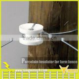 Tongher electric fence ceramic insulator for galvanized steel wire